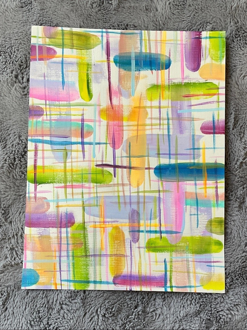 Abstract Multicolor Art Background